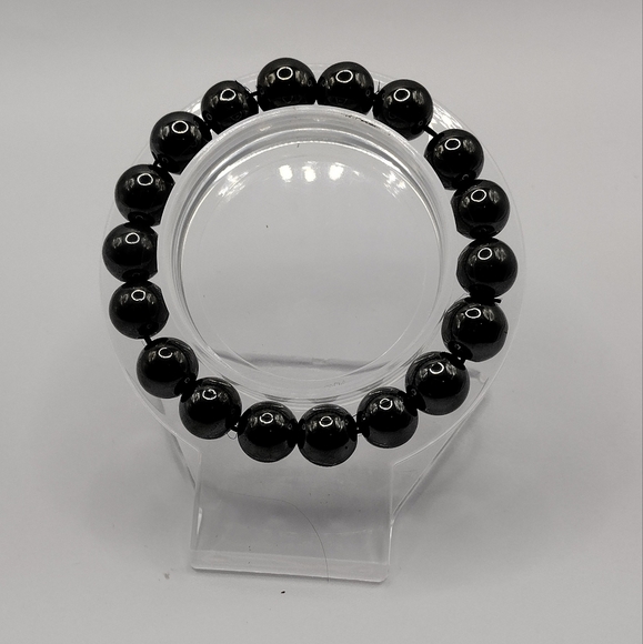 Magnetic Hematite Bracelet, Pain Relief, Energy - Picture 3 of 5